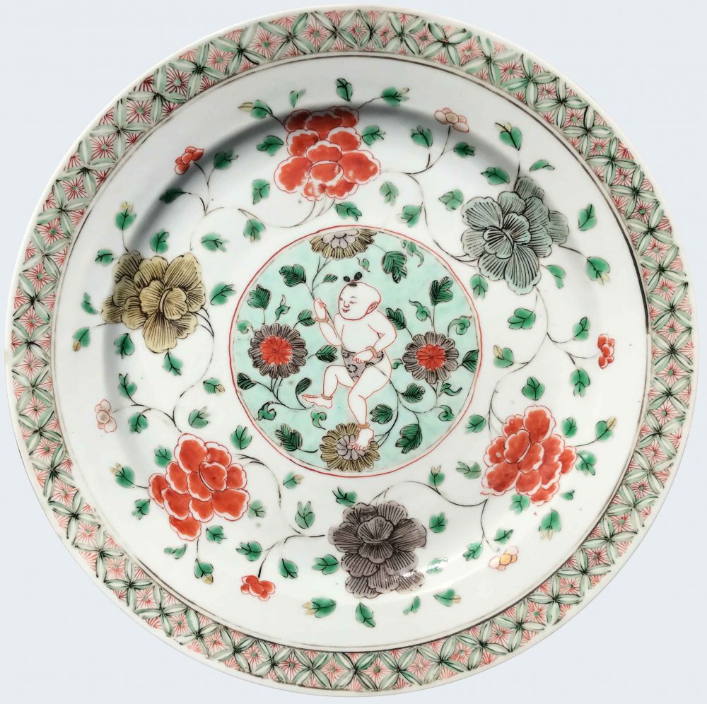 Famille verte Porcelain Kangxi (1662-1722), China Famille verte Porcelain Kangxi (1662-1722), China