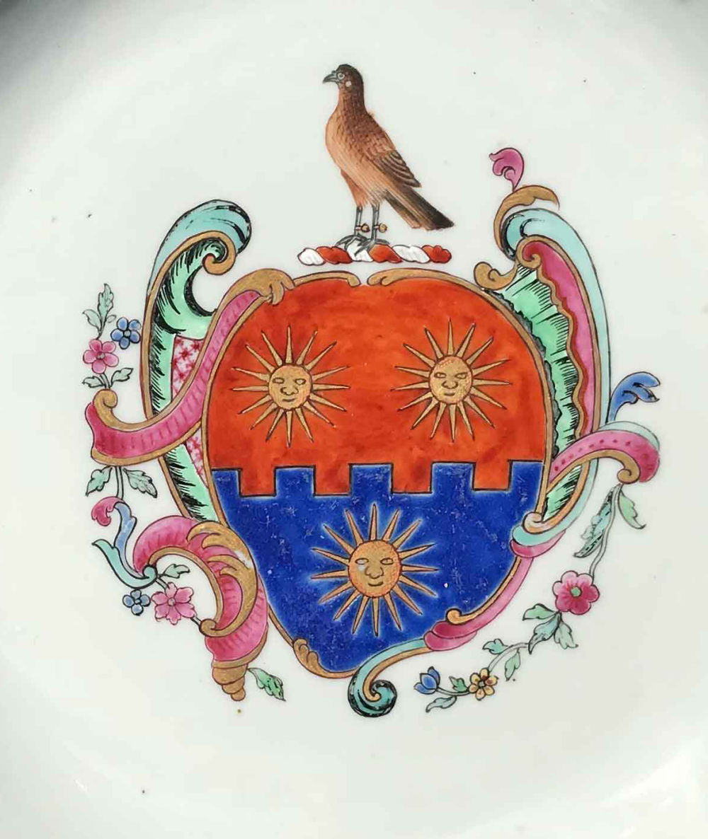 Famille rose Porcelain Qianlong (1735-1795), circa 1755, China Famille rose Porcelain Qianlong (1735-1795), circa 1755, China