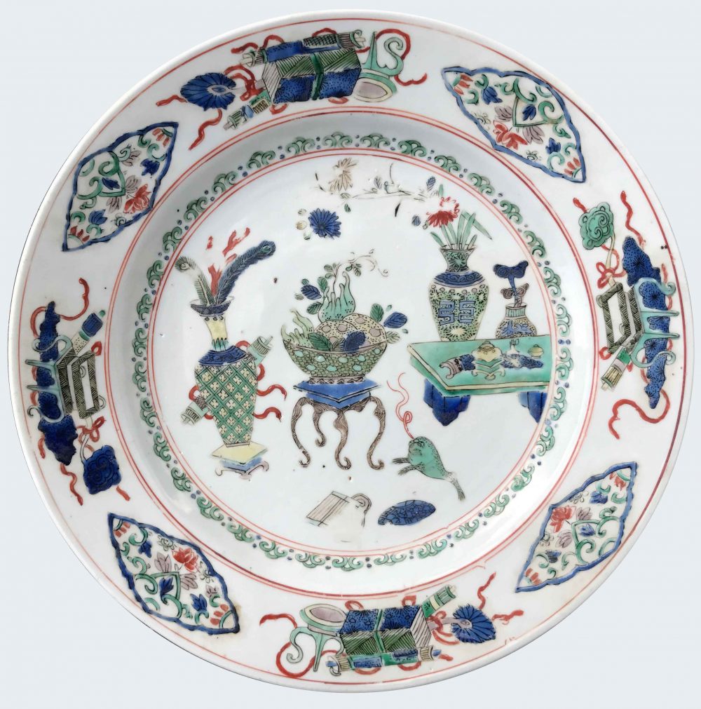 Famille verte Porcelaine Kangxi (1662-1722), Chine Famille verte Porcelaine Kangxi (1662-1722), Chine