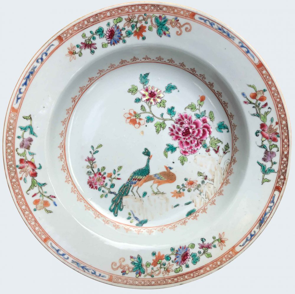 Famille rose Porcelaine Qianlong (1735-1795), circa 1760, China