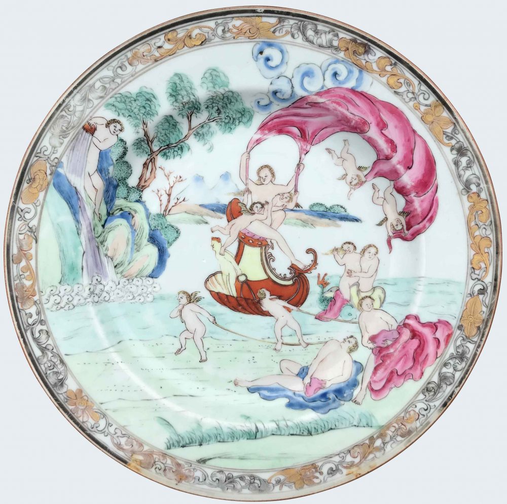 Porcelain Qianlong (1735-1795), circa 1742, China Porcelain Qianlong (1735-1795), circa 1742, China
