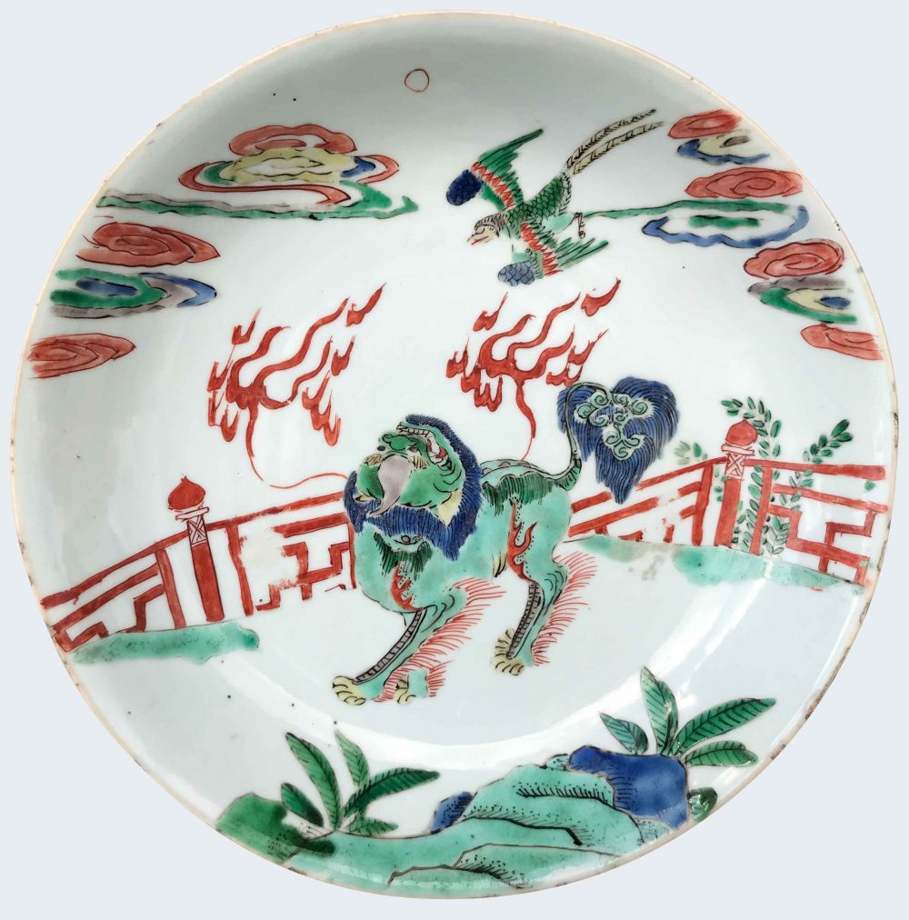 Famille verte Porelain Kangxi (1662-1722), circa 1700, China Famille verte Porelain Kangxi (1662-1722), circa 1700, China