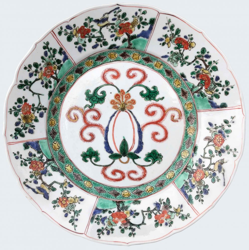Famille verte Porcelain Kangxi (1662-1722), China Famille verte Porcelain Kangxi (1662-1722), China