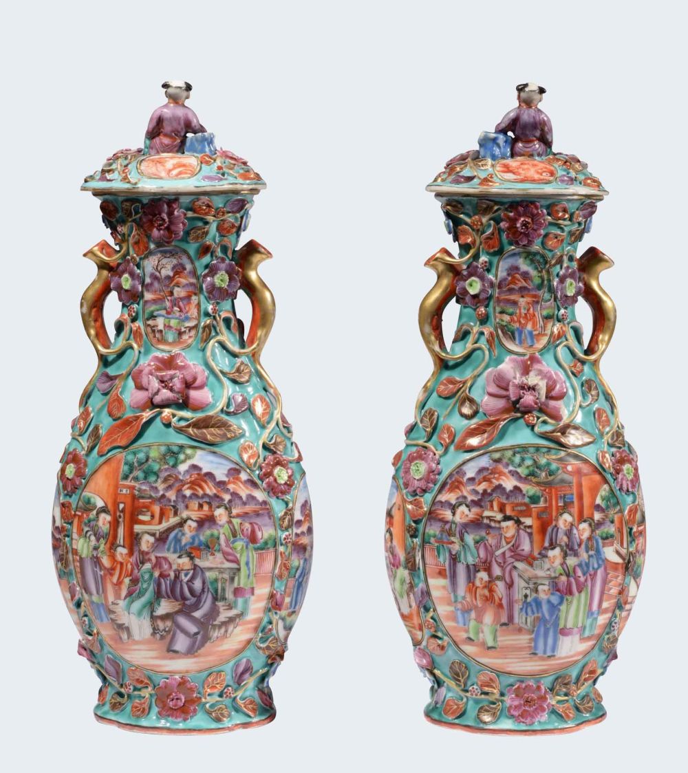Porcelain Qianlong (1735-1795), circa 1785, China