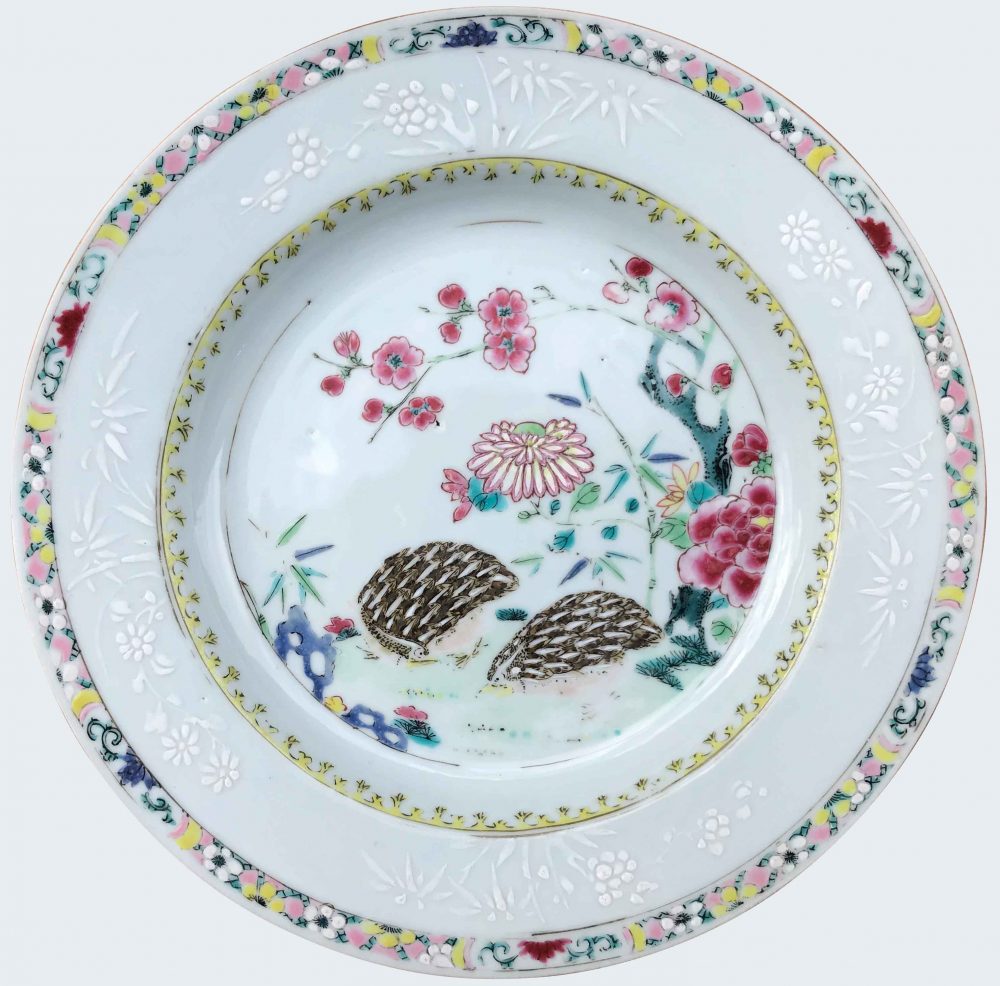 Famille rose Porcelain Yongzheng (1723-1735), China Famille rose Porcelain Yongzheng (1723-1735), China