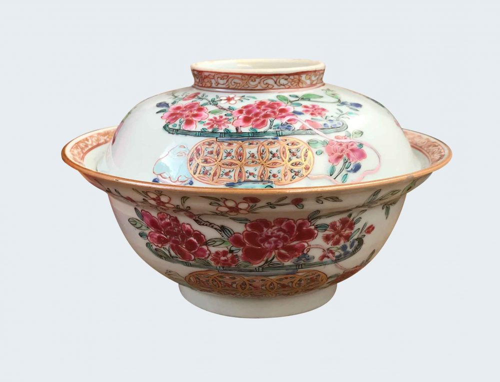 Famille rose Porcelain Yongzheng (1723-1735), circa 1735, China Famille rose Porcelain Yongzheng (1723-1735), circa 1735, China