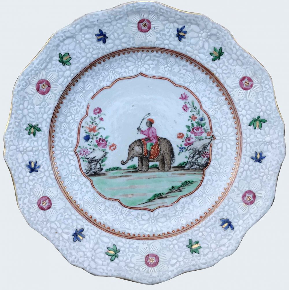 Famille rose China Qianlong (1735-1795), circa 1760, China Famille rose China Qianlong (1735-1795), circa 1760, China