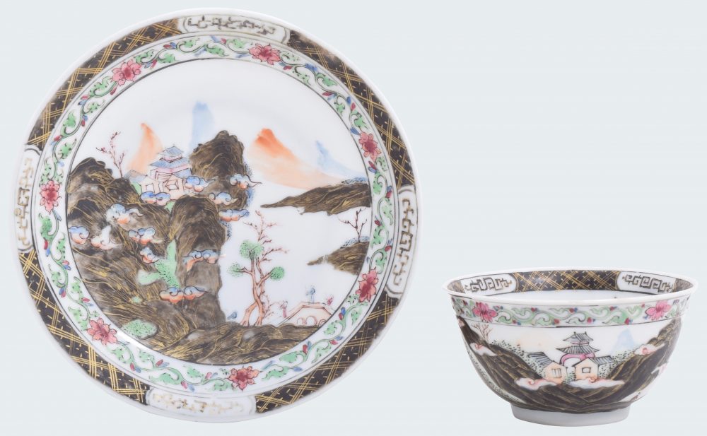 Famille rose Porcelain Yongzheng (1723-1735), China Famille rose Porcelain Yongzheng (1723-1735), China