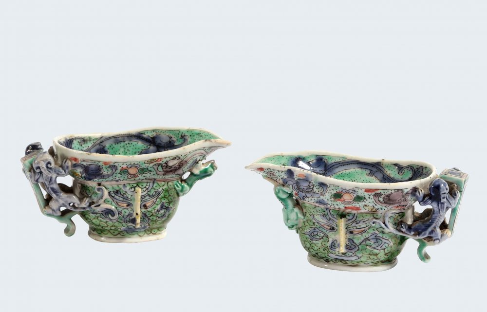 Famille verte Porcelain Kangxi (1662-1722), China Famille verte Porcelain Kangxi (1662-1722), China