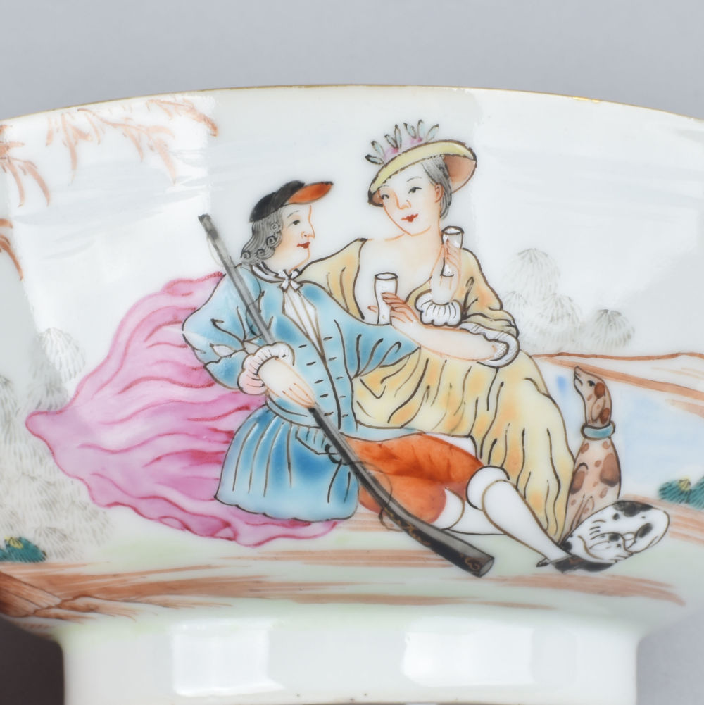 Famille rose Porcelain Qianlong (1736-1795), circa 1750, China Famille rose Porcelain Qianlong (1736-1795), circa 1750, China