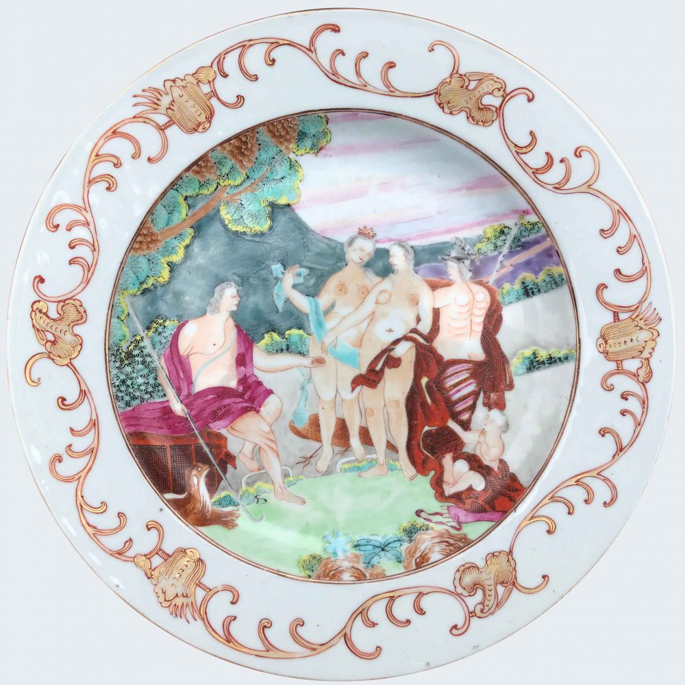 Famille rose Porcelain Qianlong (1735-1795), circa 1750, China Famille rose Porcelain Qianlong (1735-1795), circa 1750, China
