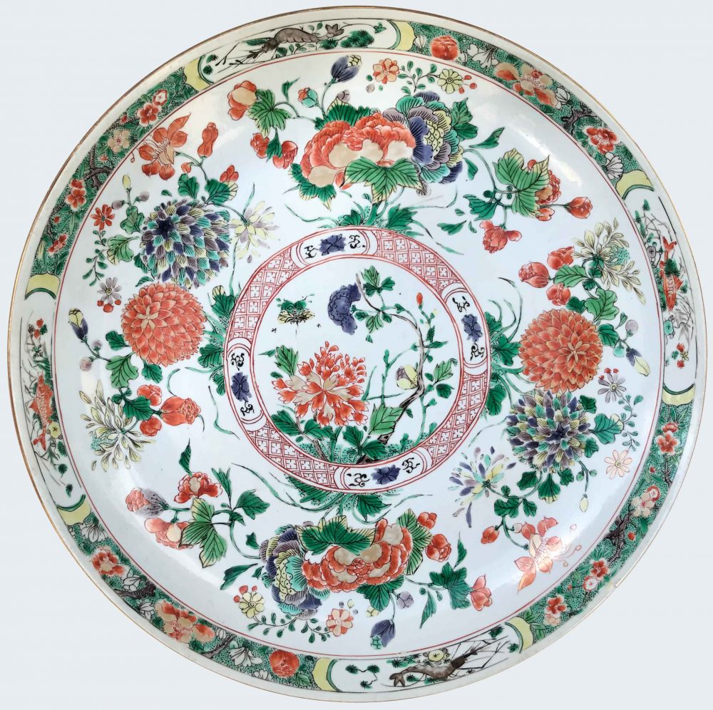Famille verte Porcelain Kangxi (1662-1722), China Famille verte Porcelain Kangxi (1662-1722), China