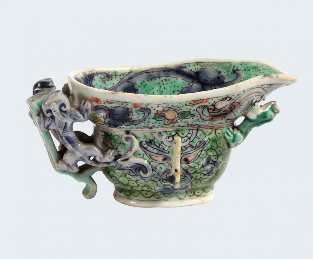 Famille verte Porcelain Kangxi (1662-1722), China Famille verte Porcelain Kangxi (1662-1722), China