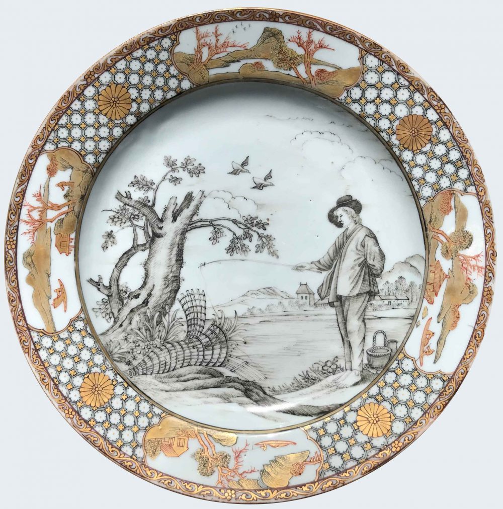 Porcelain Qianlong (1735-1795), circa 1750, China