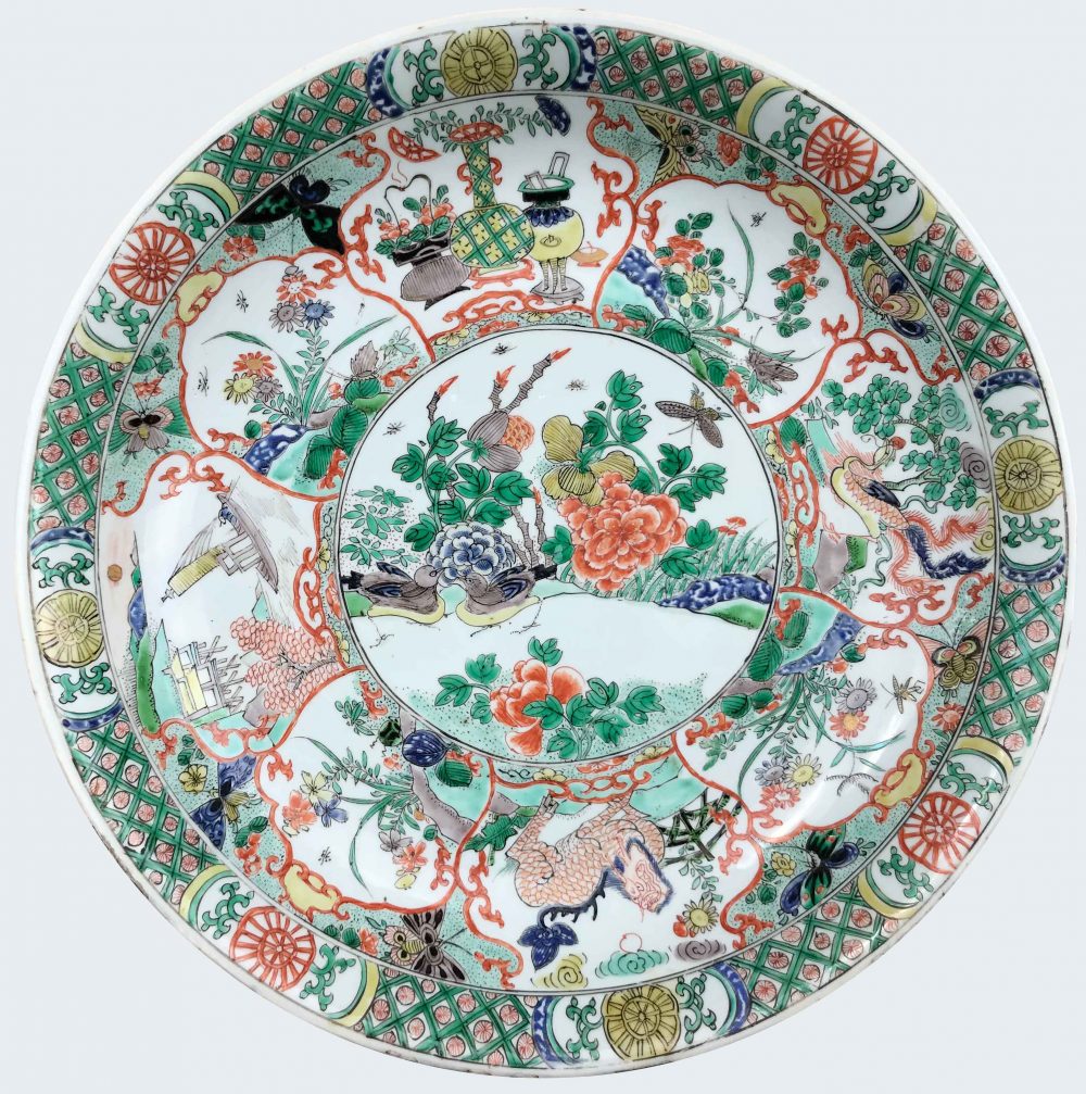 Famille verte Porcelain Kangxi (1662-1722), circa 1700-1720, China Famille verte Porcelain Kangxi (1662-1722), circa 1700-1720, China
