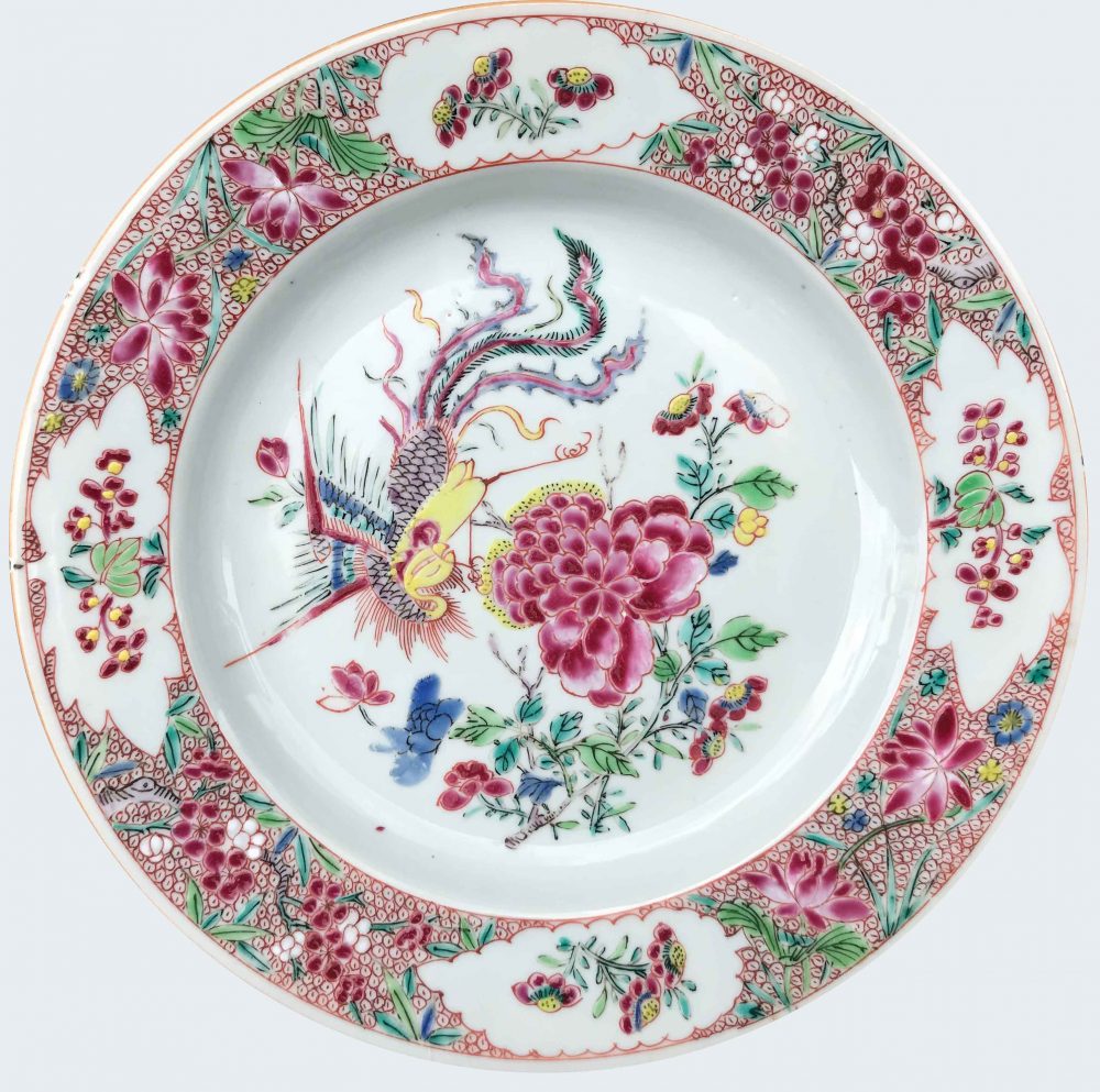 Famille rose Porcelain Late Yongzheng/early Qianlong (circa 1735-1740), China Famille rose Porcelain Late Yongzheng/early Qianlong (circa 1735-1740), China
