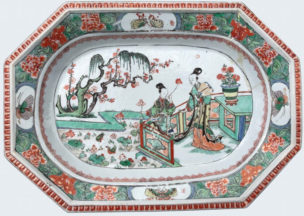 Famille verte Porcelain Kangxi (1662-1722), circa 1700, China Famille verte Porcelain Kangxi (1662-1722), circa 1700, China
