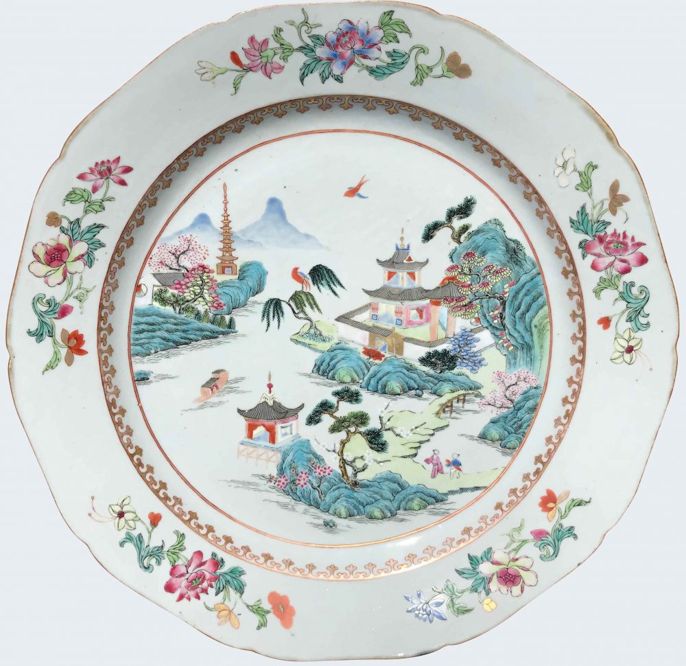 Famille rose Porcelaine Qianlong (1735-1795), China