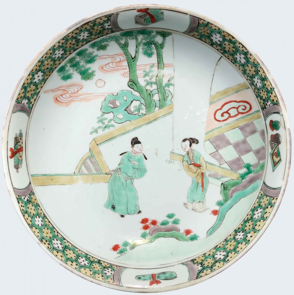 Famille verte Porcelain Kangxi (1662-1722), China Famille verte Porcelain Kangxi (1662-1722), China
