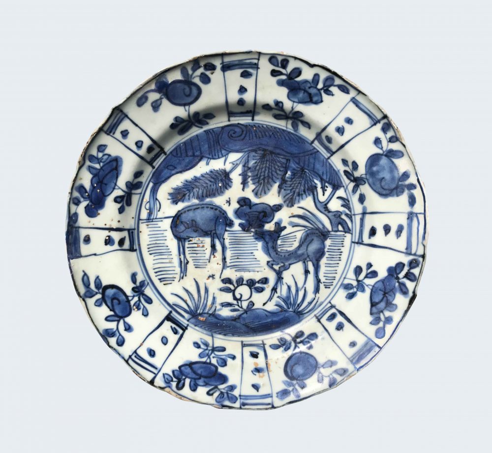 Porcelain Ming dynasty (1368-1644), Wanli period (1573-1619), ca. 1613, China