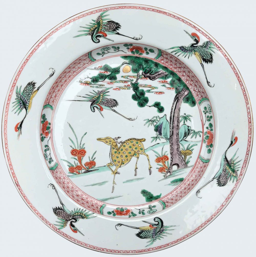 Famille verte Porcelain Kangxi (1662-1722), China Famille verte Porcelain Kangxi (1662-1722), China
