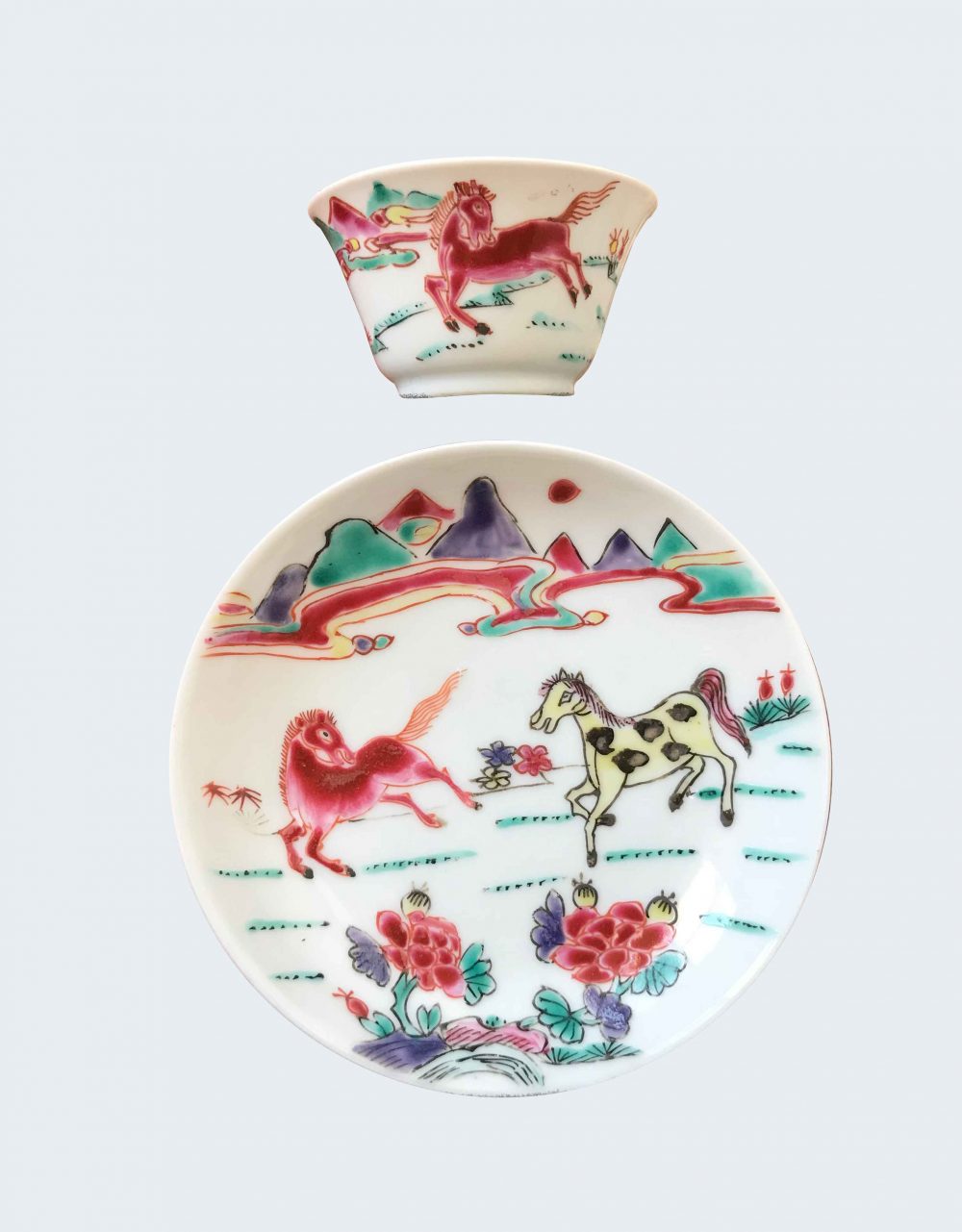 Famille rose Porcelain Yongzheng (1723-1735), China 
