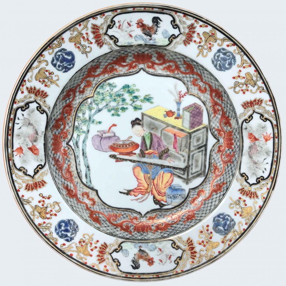 Famille rose Porcelain Yongzheng (1723-1735), China Famille rose Porcelain Yongzheng (1723-1735), China