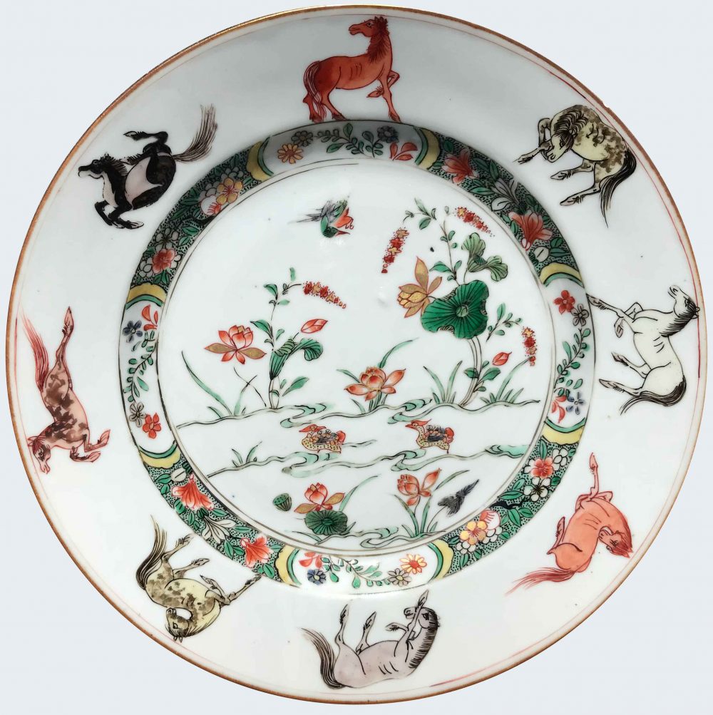 Famille verte Porcelain Late Kangxi (1662-1722), early Yongzheng period (1723-1735), circa 1720/30, China Famille verte Porcelain Late Kangxi (1662-1722), early Yongzheng period (1723-1735), circa 1720/30, China