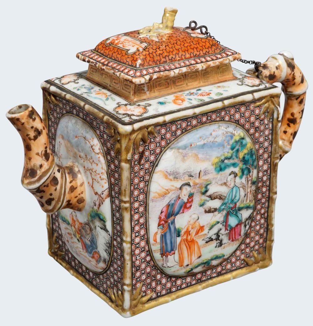 Famille rose Porcelain Qianlong (1735-1795), China Famille rose Porcelain Qianlong (1735-1795), China