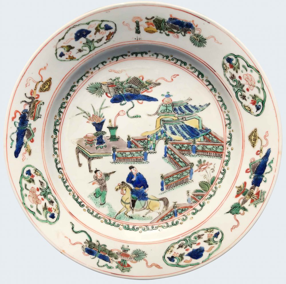 Famille verte Porcelain Kangxi (1662-1722), China Famille verte Porcelain Kangxi (1662-1722), China