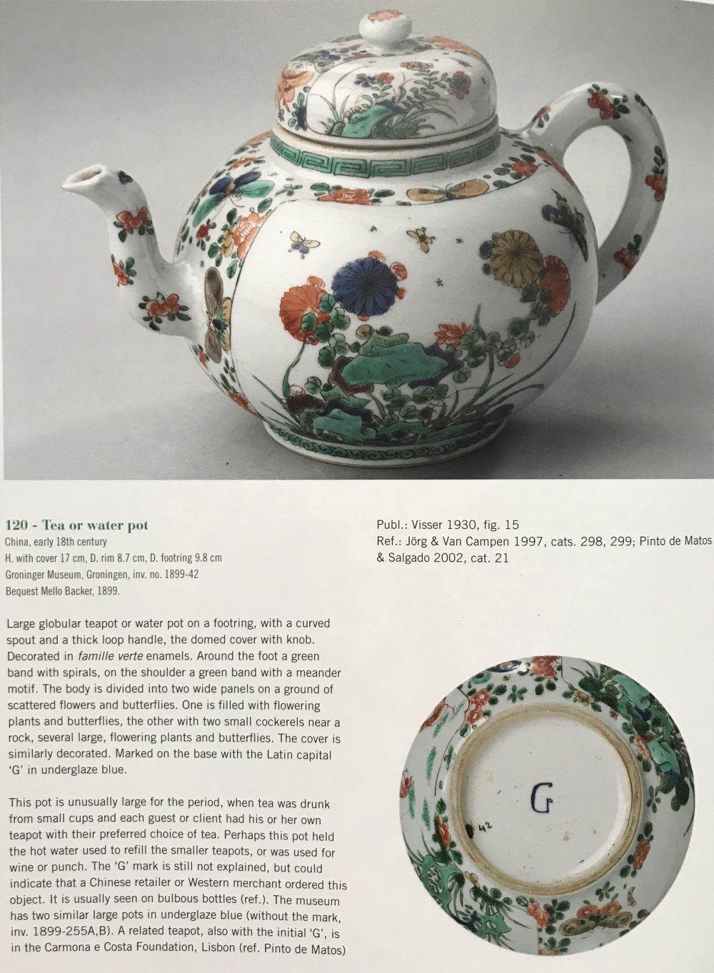 Famille verte Porcelain Kangxi (1662-1722), ca. 1700, China Famille verte Porcelain Kangxi (1662-1722), ca. 1700, China