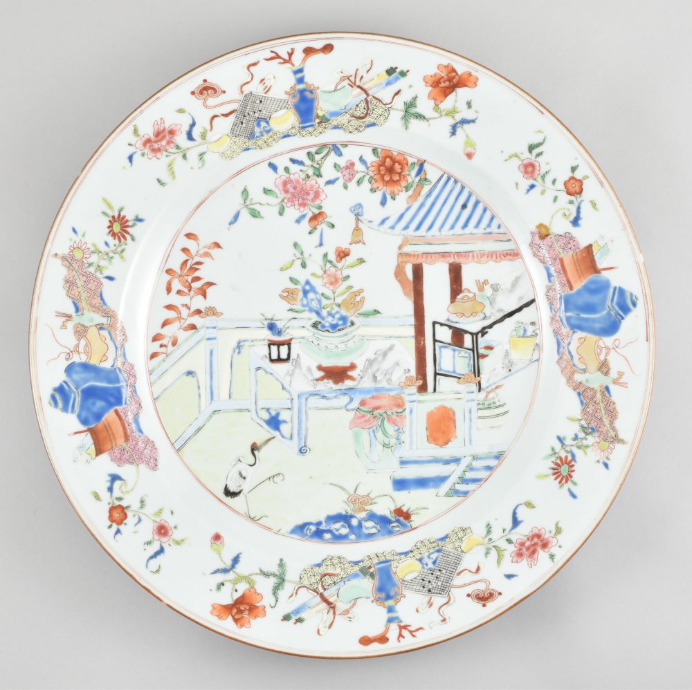 Famille rose Porcelain Yongzheng (1723-1735), circa 1735, China Famille rose Porcelain Yongzheng (1723-1735), circa 1735, China