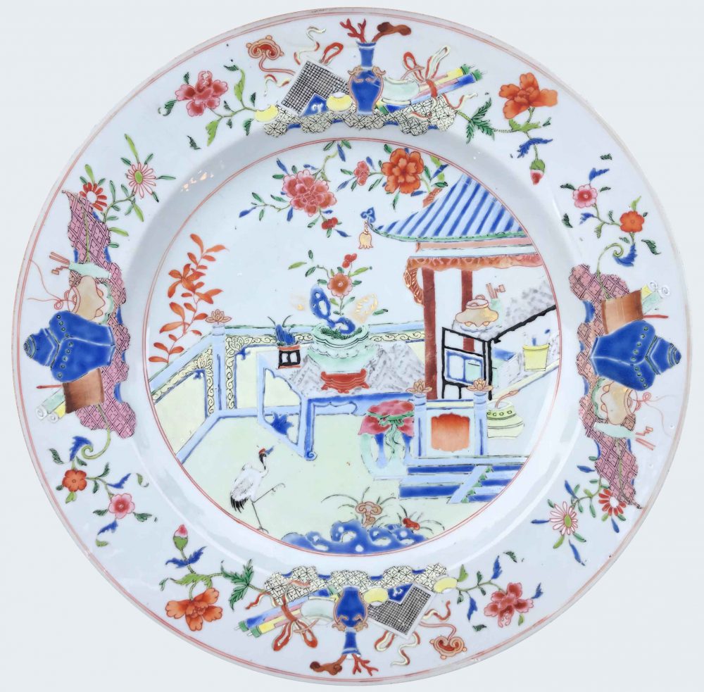 Famille rose Porcelain Yongzheng (1723-1735), circa 1735, China Famille rose Porcelain Yongzheng (1723-1735), circa 1735, China