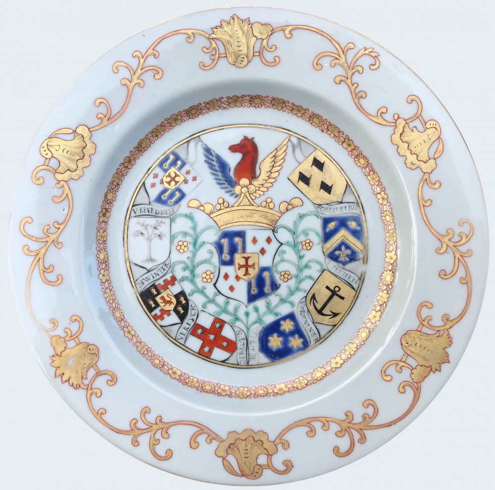 Porcelaine Qianlong (173§-1795), circa 1745, China Porcelaine Qianlong (173§-1795), circa 1745, China