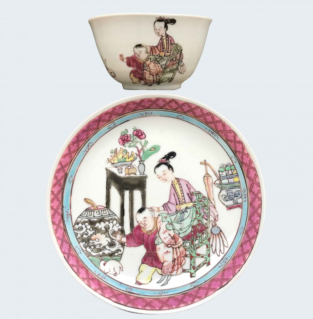 Famille rose Porcelain Yongzheng (1723-1735), China Famille rose Porcelain Yongzheng (1723-1735), China