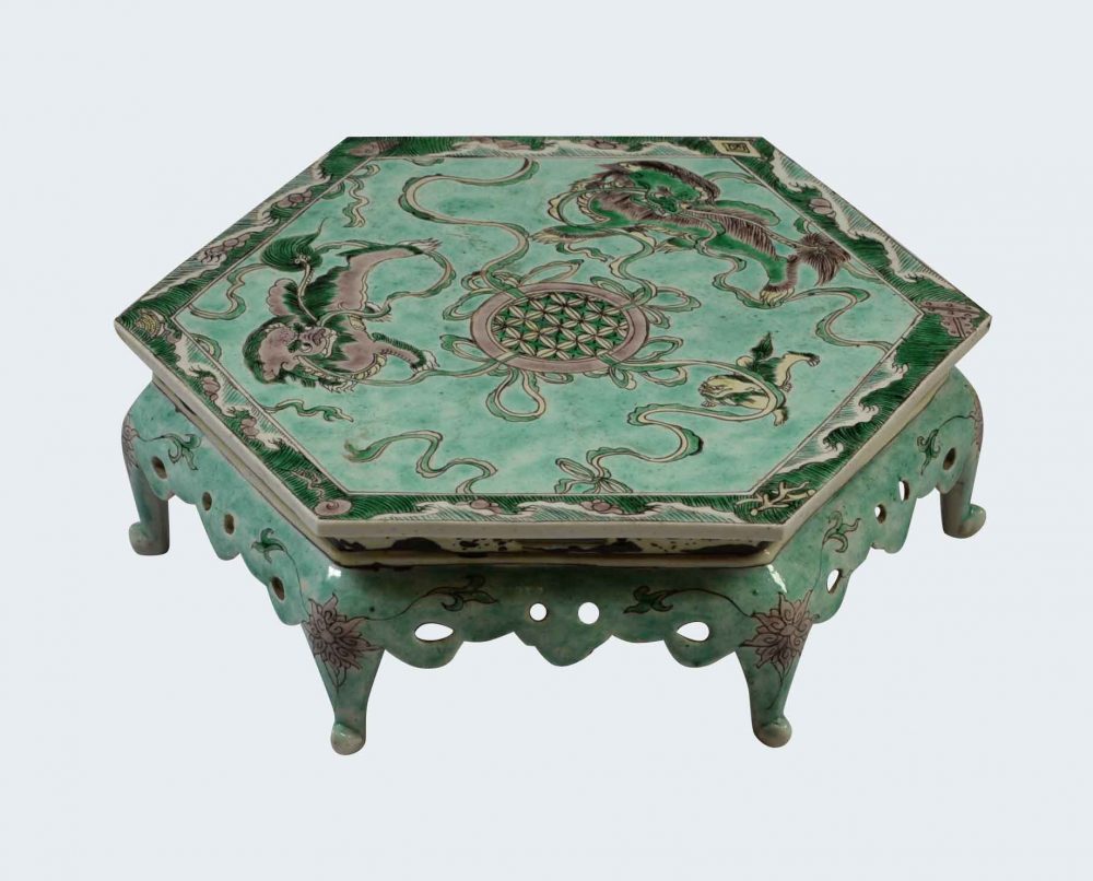 Famille verte Porcelain Kangxi (1662-1722), China Famille verte Porcelain Kangxi (1662-1722), China