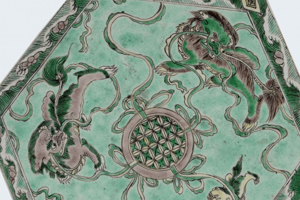Famille verte Porcelain Kangxi (1662-1722), China Famille verte Porcelain Kangxi (1662-1722), China