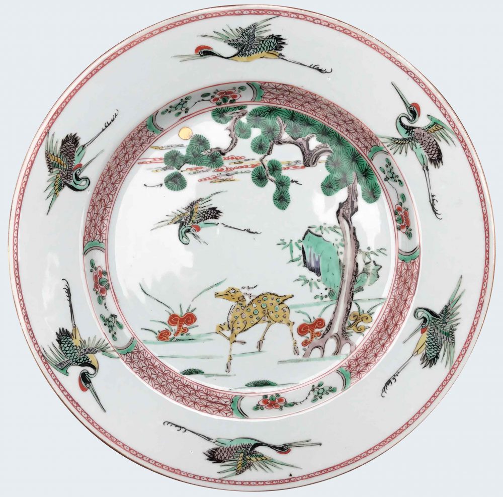 Famille verte Porcelain Kangxi (1662-1772), China Famille verte Porcelain Kangxi (1662-1772), China
