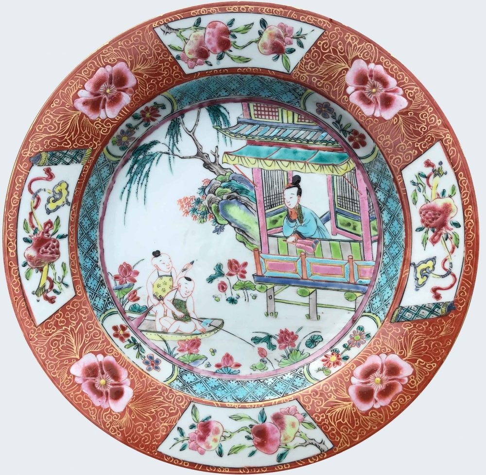 Famille rose Porcelain Yongzheng (1723-1735), China Famille rose Porcelain Yongzheng (1723-1735), China