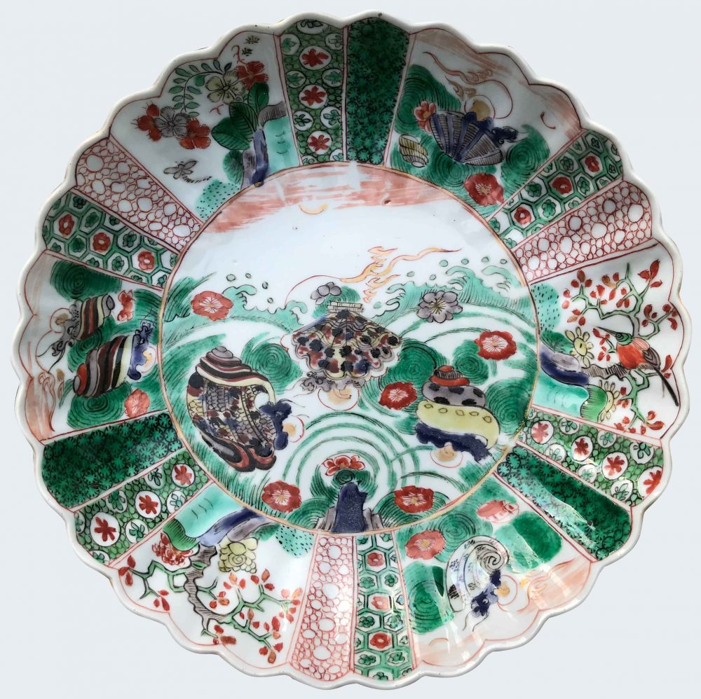 Famille verte Porcelain Kangxi (1662-1722), China Famille verte Porcelain Kangxi (1662-1722), China