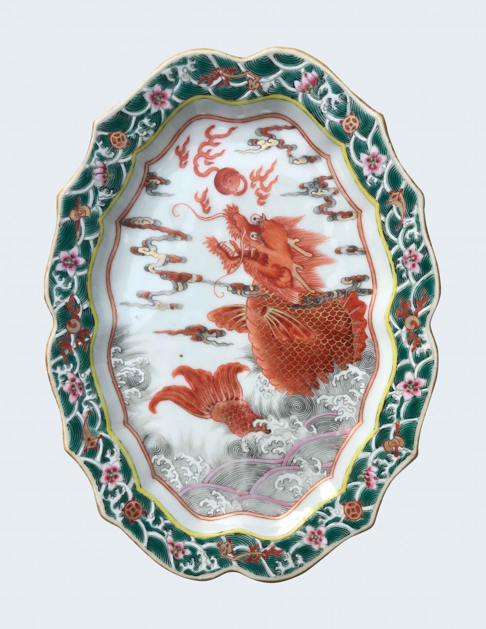 Famille rose Porcelain Late Qianlong (1735-1795), circa 1780, China