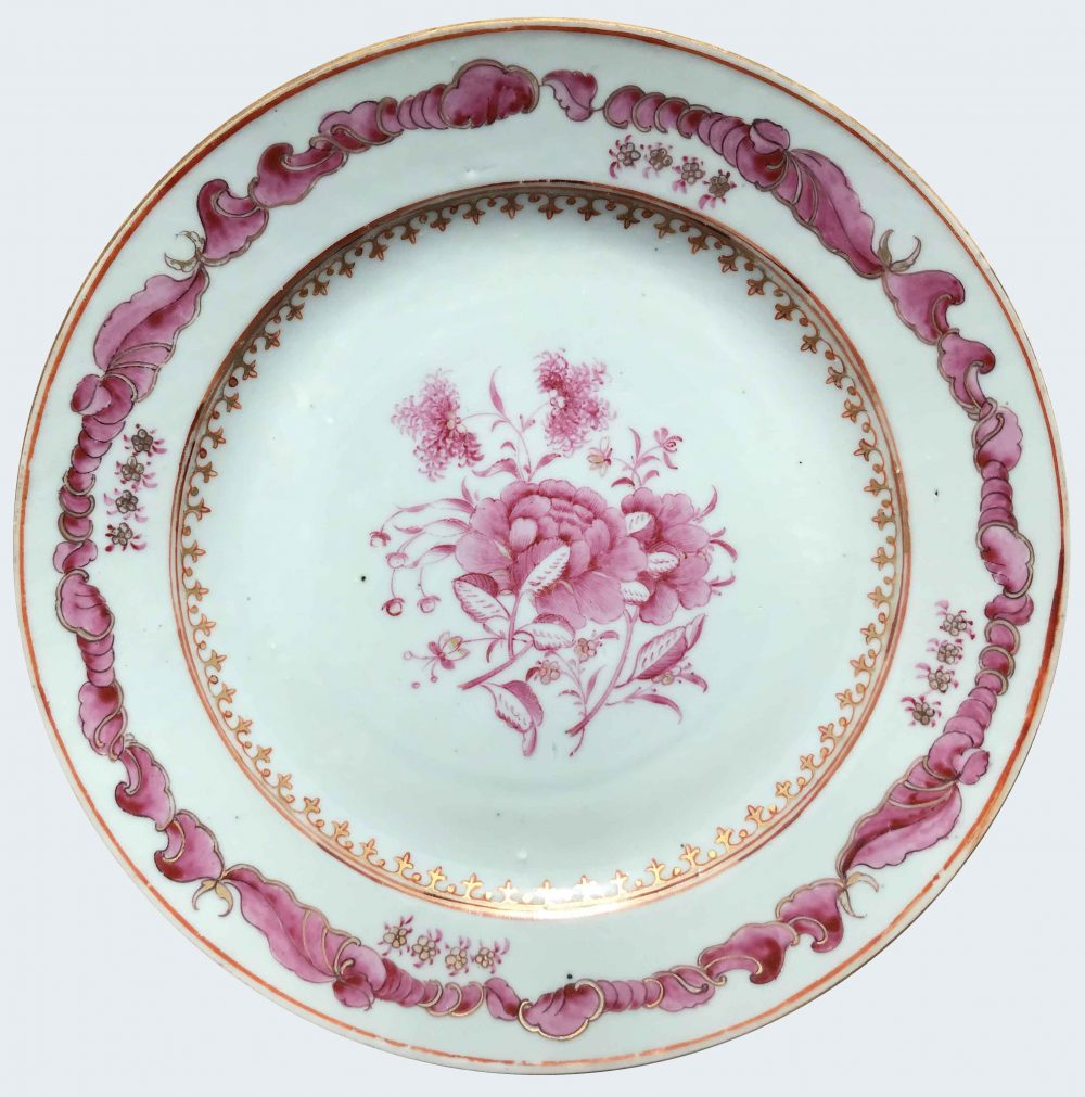 Famille rose Porcelain Qianlong (1735-1795), circa 1760, China Famille rose Porcelain Qianlong (1735-1795), circa 1760, China