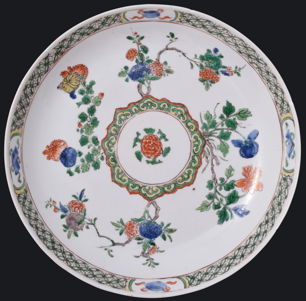 Famille verte Porcelain Kangxi (1662-1722), China Famille verte Porcelain Kangxi (1662-1722), China