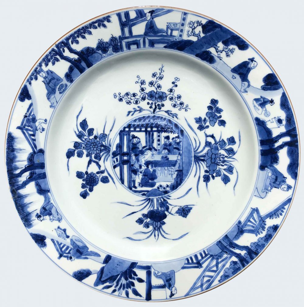 Porcelain Kangxi (1662-1722), circa 1715/1725, China Porcelain Kangxi (1662-1722), circa 1715/1725, China