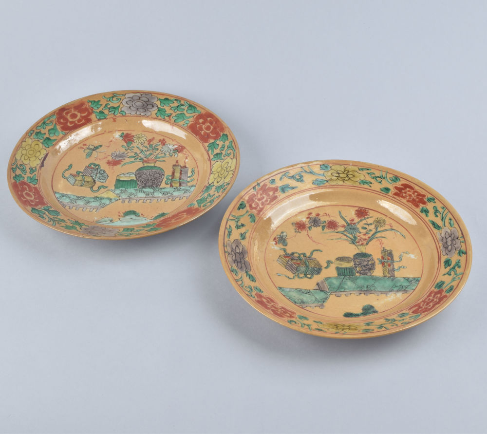 Famille verte Porcelain Kangxi (1662-1722), China Famille verte Porcelain Kangxi (1662-1722), China