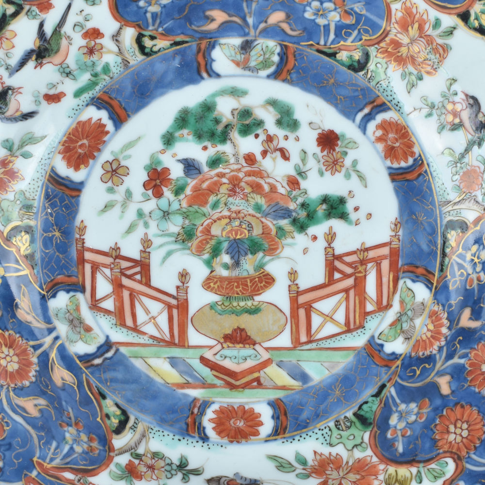 Famille verte Porcelain Kangxi (1662-1722), circa 1715/1725, China Famille verte Porcelain Kangxi (1662-1722), circa 1715/1725, China