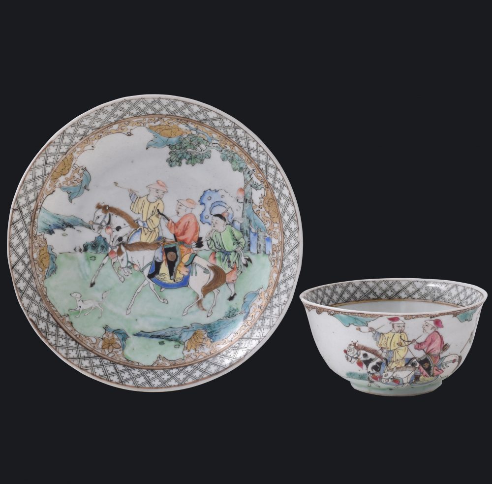 Famille rose Porcelaine Kangxi (1662-1722), China Famille rose Porcelaine Kangxi (1662-1722), China