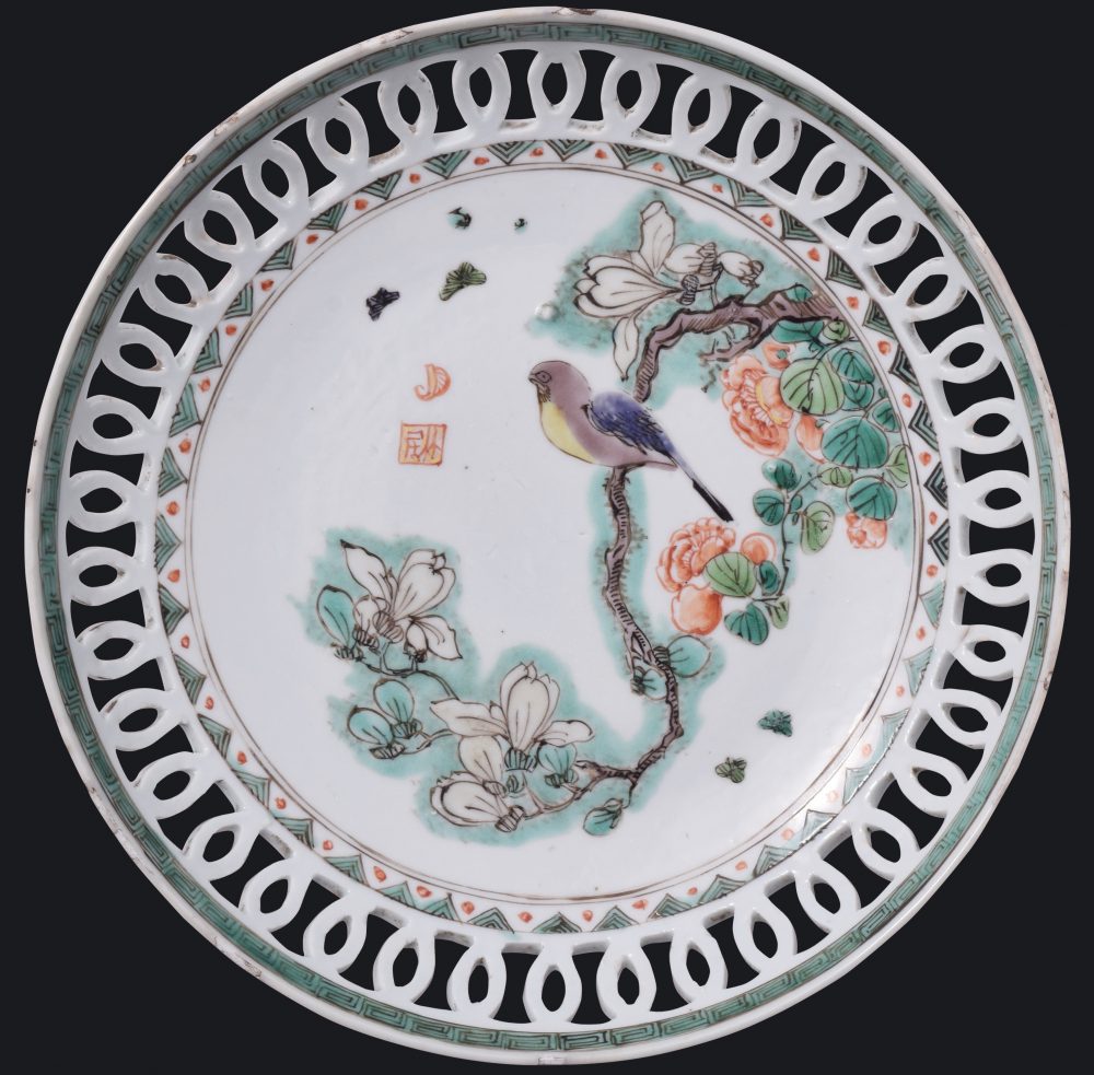 Famille verte Porcelain Kangxi (1662-1722), China Famille verte Porcelain Kangxi (1662-1722), China