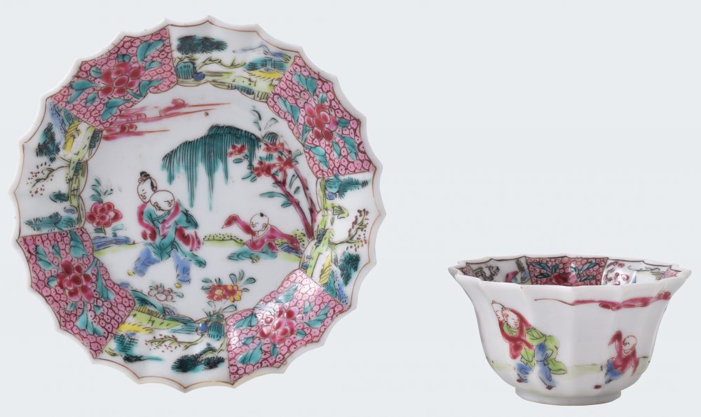 Famille rose Porcelain Yongzheng (1723-1735), China Famille rose Porcelain Yongzheng (1723-1735), China