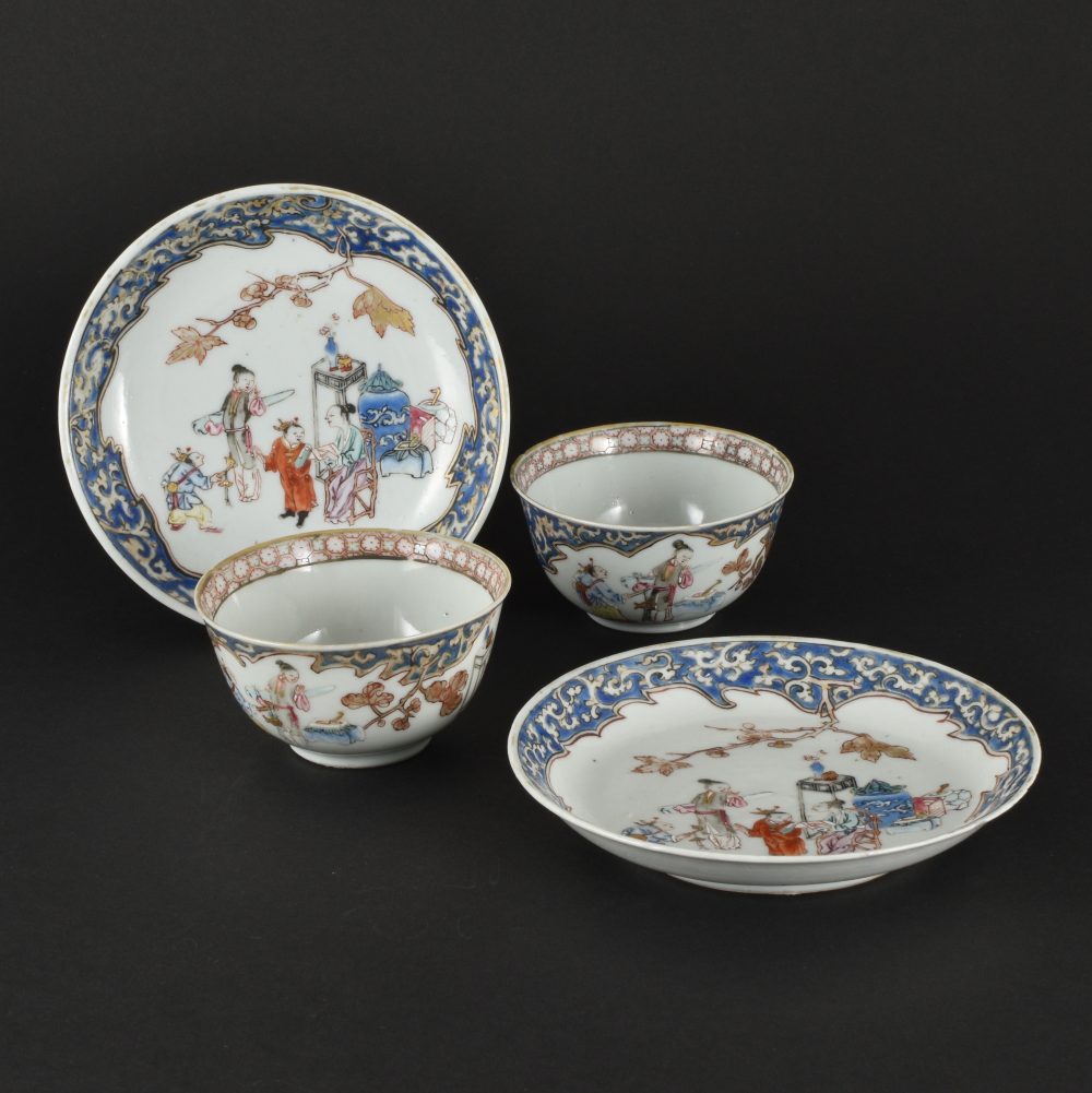 Famille rose Porcelain Yongzheng (1723-1735), China Famille rose Porcelain Yongzheng (1723-1735), China